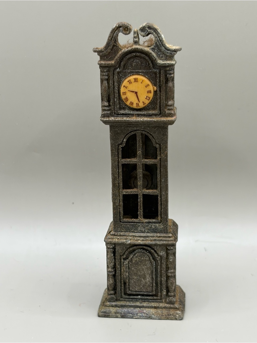 Source Unknown Minature Metal Vintage Style Grandfather Clock Pencil Sharpner